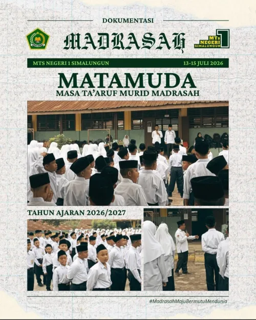 Sambut Generasi Rabbani Baru, MTsN 1 Simalungun Resmi Membuka Kegiatan MATAMUDA Tahun Pelajaran 2026/2027